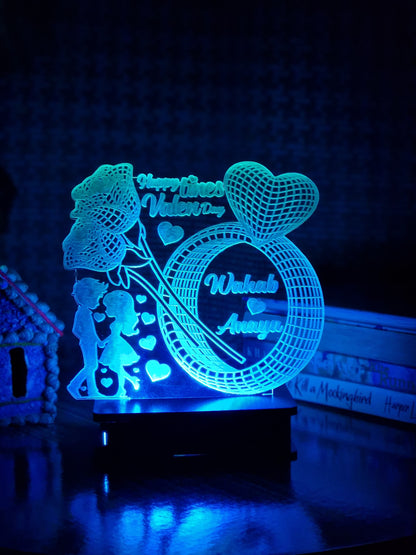 063- Ring VALENTINE CUSTOMIZED LAMP